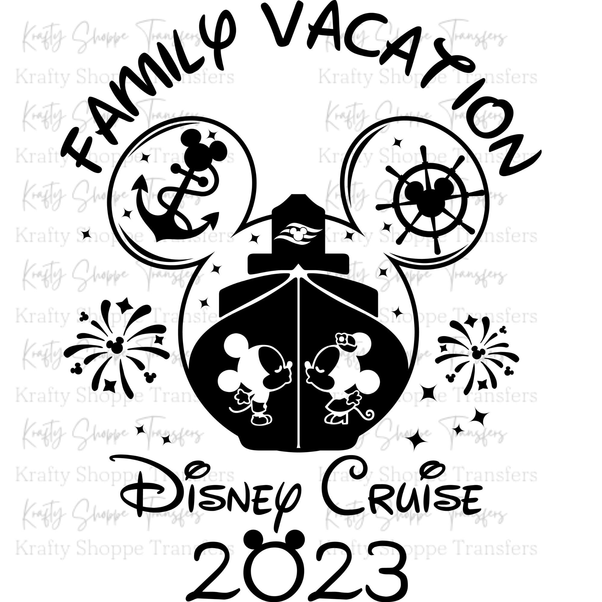 Disney Family Trip 2023 Dtf Transfers Dtf Transfers Dtf -  in 2023
